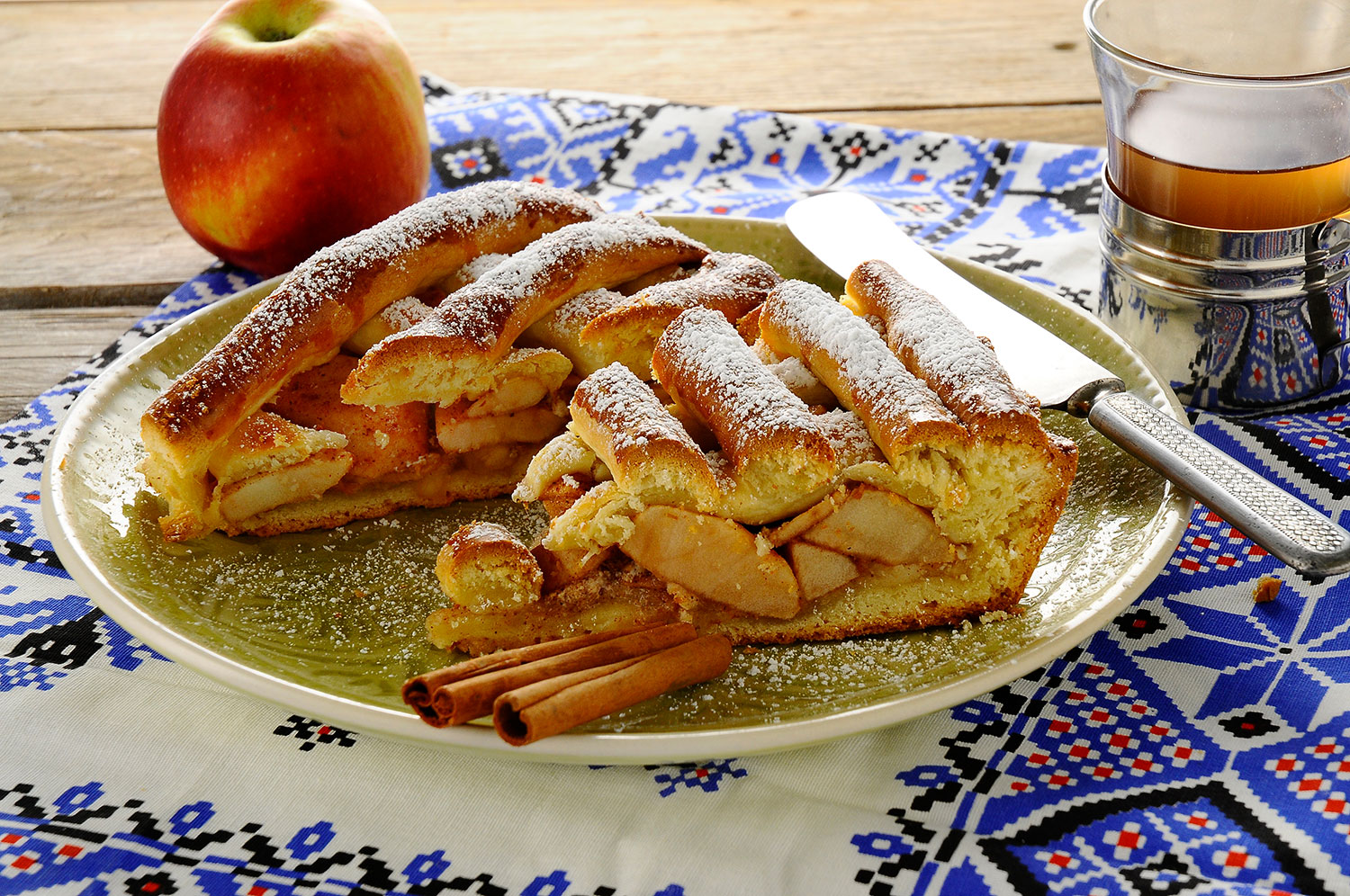 Apfelkuchen - American Apple Pie