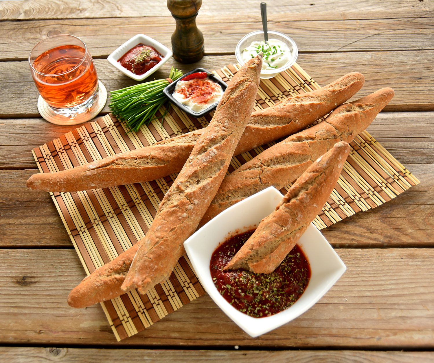 Dinkel Baguette